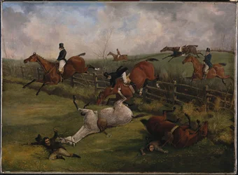 A Grand Leicestershire-i akadályverseny, 1829. március 12.: Gazdag jelenet és olyan, amit egyetlen más ország sem állíthat ki