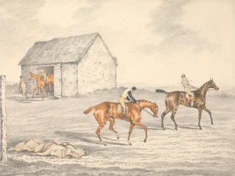 A St. Leger, Doncaster: Felkészülés a rajtra