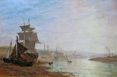 Apály Shoreham közelében, Sussexben