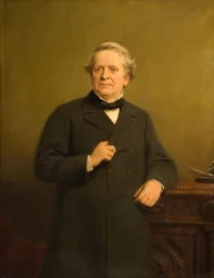 William Brinsley alderman portréja, 1880.