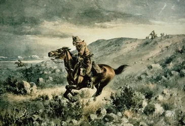 Az indiánok által üldözött Pony Express