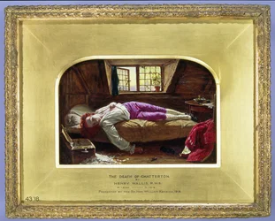Chatterton halála, 1856 körül