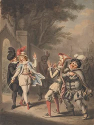 A párbaj: „Tizenkettedik éjszaka”, III. felvonás, IV. jelenet