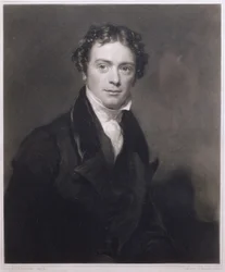 Michael Faraday (1791-1867) portréja, amelyet Samuel Cousins (1801-87) metszett, 1830
