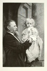 Lenbach és gyermeke