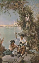 Ámor varázslat, 1885, c1930.