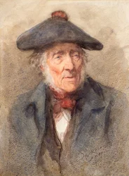 A Bonnet Laird, 1905 körül (akvarell)