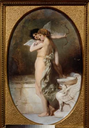 Szépség és szerelem. Henryk Siemiradzki (1843-1902) festménye, olaj, vászon