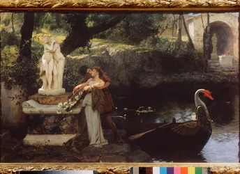 Kövesd az istenek példáját. Henryk Siemiradzki (1843-1902) festménye, olaj, vászon