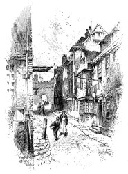 VIII. Henrik kapuja, Windsori kastély, 1888.