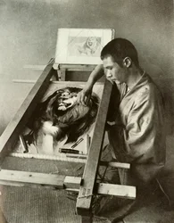 A hímző, 1910.