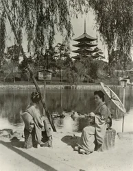 A Nara Pagoda, 1910.