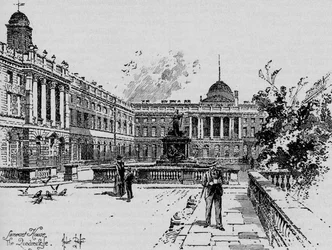 A négyszög, Somerset ház, 1890