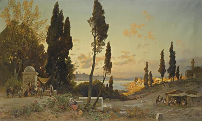 Kilátás a Boszporuszra, Konstantinápoly