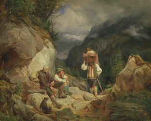 Pihenj a hegyen, 1848