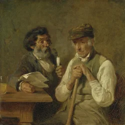 A munkások politikáról beszélnek, 1841