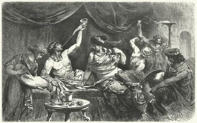 Római Bacchanal Messalina idején, 1. század