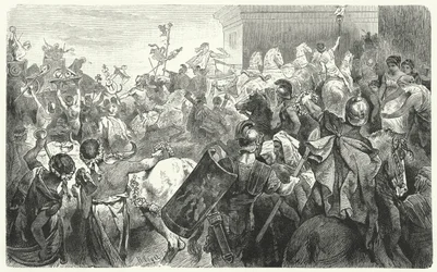 Scipio Aemilianus diadala Karthágó elpusztítása után a harmadik pun háborúban, ie 146