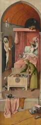 A Halál és a fösvény c. 14851490.