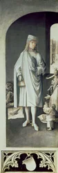 St. Bavo, a jobb szárny külseje az utolsó ítélet oltárképéről