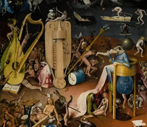 A földi gyönyörök kertje, 1490-1500