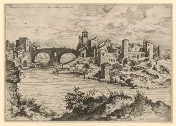 A Ponte Quattro Capi és a Tiber-sziget