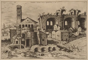 Augustus és Faustina temploma, Divus Romulus temploma és Konstantin bazilikája