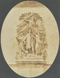 [Részlet Jean-Pierre Cortot "Le Triomphe de 1810" című alkotásából, Diadalív]