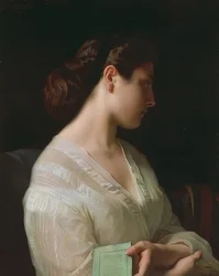 Lány portréja (Fiatal lány tanulmánya, az ifjú görög nőnek nevezett), 1863