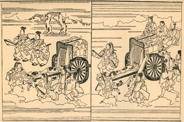 Ökrök által vontatott kocsik, 1663, 1924.