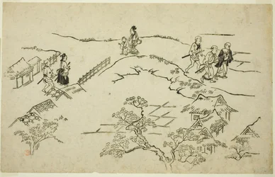 Emon Hill, a "The Appearance of Yoshiwara (Yoshiwara no tei)" sorozatból