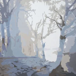 Murmurs, 2024 (olaj, vászon)