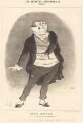 Henri Monnier (Joseph Prudhomme szerepe)