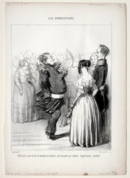 The Banqueters, 5. tábla: Rifolard megnyitja a bált, 1848.