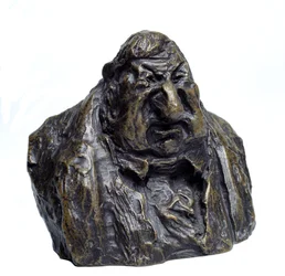 Jean Marie Fruchard (1786 - 1872), helyettes „Celebrites du Juste Milieu” karikatúrájának mellszobrai. Le Degout megszemélyesítette: Honore Daumier (1808-1879) szobra 19. századi Musee des Beaux Arts, Palais Longchamp, Marseille