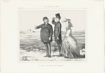 Varenne, Saint-Maur. "Ott! Az én vidéki házam", 418. tábla a Souvenirs d