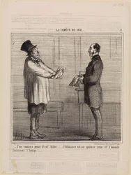 Nem kérem a jegyét (Az 1857-es üstökös, 2. tábla)