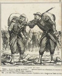 A tábor felszedése
