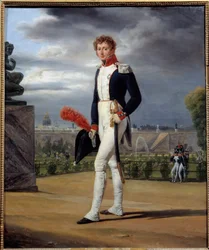 Philippe Lenoir (1785 - 1867) gyűjtő portréja. Emile Dit Horace Vernet festménye (1789-1863)