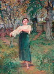 A mosónő, 1883