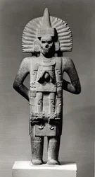 Élet-halál figura, Veracruzból, Mexikóból, 900-1250 (lásd: 180900)