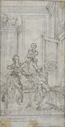 Tanulmány Charles-Simon Favart "L