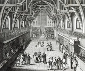 Westminster Hall, A ciklus első napja, Szatirikus költemény, 1797, C. Mosley metszete
