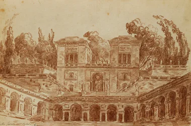 A Villa Farnese, Róma,