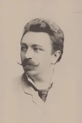 Eugen Hildach zeneszerző portréja 1849-1924.