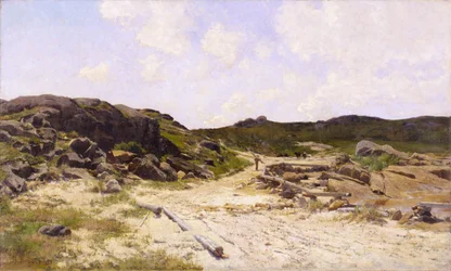 Lighthouse Beach, Annisquam, kb. 1887.