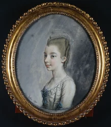 Georgiana Spencer, később Devonshire hercegnő portréja