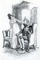 "Emma és Mr Knightley" (illusztráció)