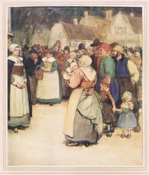 Hester az állvány tövében