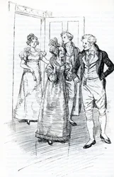"The Ball at the Crown Inn" (illusztráció)
